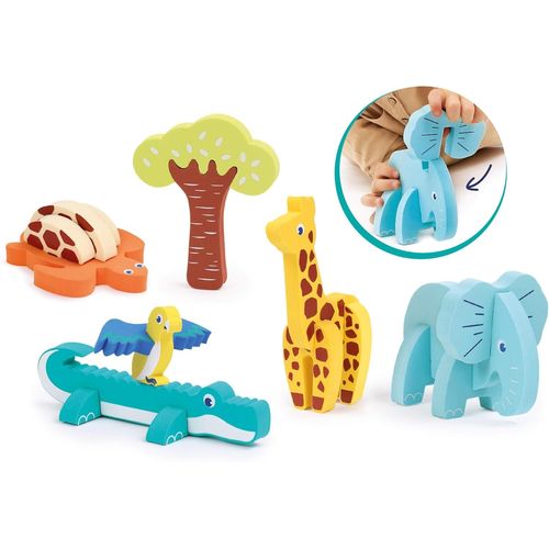 - Puzzle Mousse 3d - Jouet D'veil - Jeu De Construction - Ds 18 Mois - Stimule La Motricit Et Dveloppe L'imagination - 1[3380]