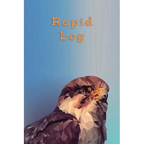 Rapid Log: Rapid Log Blank Lines Pages Notebook Journal 6x9