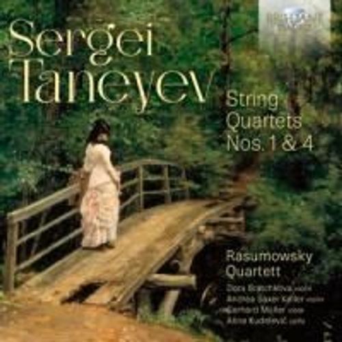 Rasumowsky Quartett - Taneyev: String Quartets Nos. 1 & 4 [Compact Discs] - 