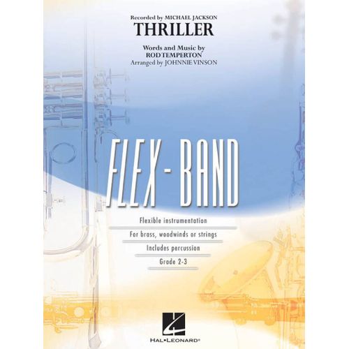 Rod Temperton : Thriller Recorded By Michael Jackson - Set 5-Part Flexible Band And Opt. Strings Hl04002913