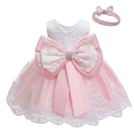 Rose 691 12m Robe De Princesse De Mariage Pour Bebe Fille Rakuten