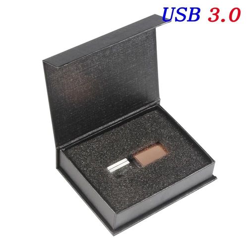 (Rose gold with box 8GB) Cl USB 3.0 pour photographie crative de mariage,support  mmoire de 64 go 64 go 32 go 128 go,gravure Laser 3D,disque U