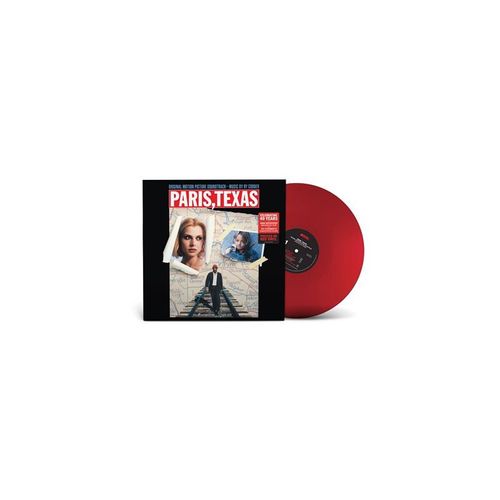 Ry Cooder - Paris Texas (Original Soundtrack) [Vinyl Lp] Explicit, Red, Clear Vinyl - 