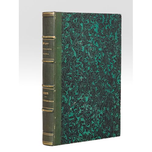 S.P.N. Nili Abbatis Opera Quae Reperiri Potuerunt Omnia (1 Tome - Complet). Patrologiae Cursus Completus. Series Graeca. Tomus Lxxix [ Patrologia Gra   