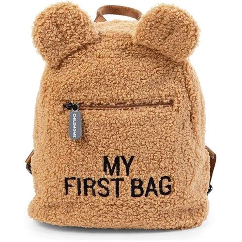 , Sac  Dos Enfant Bb, Ecole, Maternelle, Crche, Deux Compartiments, Contenance Adapte Lunchbag/Bouteille, Boucle De Scurit Amovible, Dperlant, My First Bag, Teddy Beige