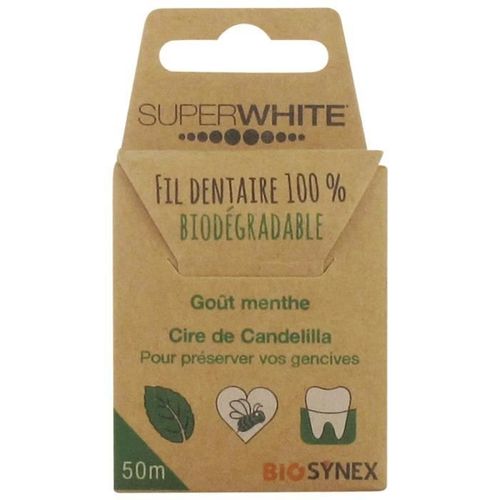 -Superwhite Sw Fil Dentaire Biodgradable 50 M