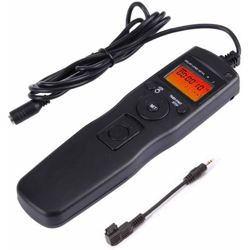 - Tlcommande Intervallomtre Lcd Et Fonction Time-Lapse Pour Appareils Photos Numriques Sony Alpha A900 A850 A700 A580 A550 A500 A350 A300 A200 A100 A99 A77