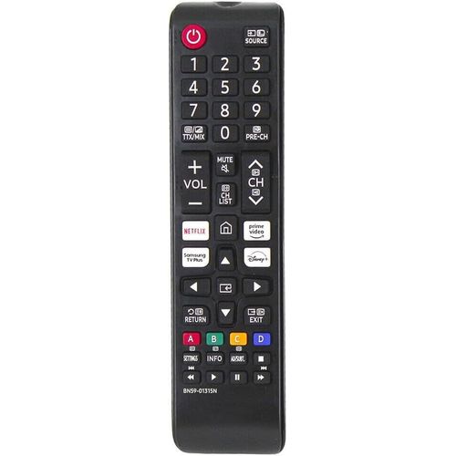  Tlcommande Universelle Samsung Pour Smart Tv Lcd Qled Led Hdtv 3D 4K Compatible Uniquement Avec Tous Les Tlviseurs D'Origine Samsung - Avec Touches App Choix Rapide