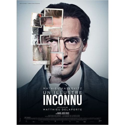  Un Illustre Inconnu - Vritable Affiche De Cinma Plie -Format 40x60 Cm -De Matthieu Delaporte Avec Mathieu Kassovitz, Marie-Jose Croze, Eric Caravaca, Olivier Rabourdin, Sophie Cattani - 2014