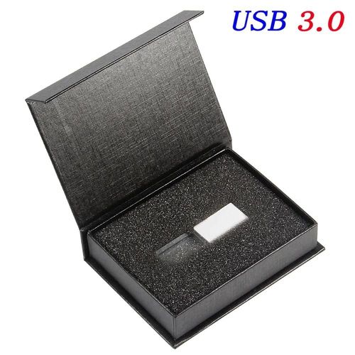(White with box 8GB) Cl USB 3.0 pour photographie crative de mariage,support  mmoire de 64 go 64 go 32 go 128 go,gravure Laser 3D,disque U