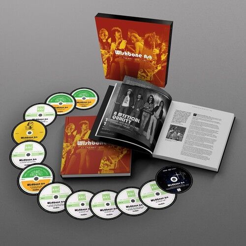 Wishbone Ash - At The Bbc 1970-1988 - 11cd+Dvd Ntsc/0 Boxset With 72pg Hardback Book [Compact Discs] With Dvd, With Book, Boxed Set, Hardcover, Ntsc Region 0, Uk - Import - 