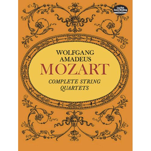 Wolfgang Amadeus Mozart : Complete String Quartets - Partition D'tude Quatuor  Cordes Dov223728 9780486223728