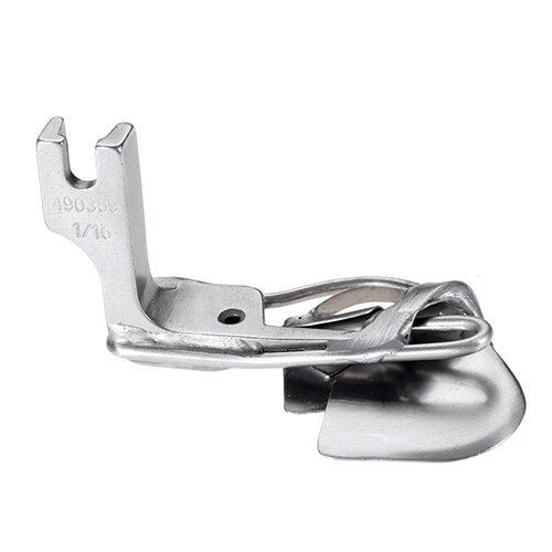 1/16 1/8 Machines  Coudre En Acier Double Pli Ressort Type Ourlet Ourlet Pied-De-Biche Pour Industrielle Unique Aiguille Machines  Coudre Bony1647
