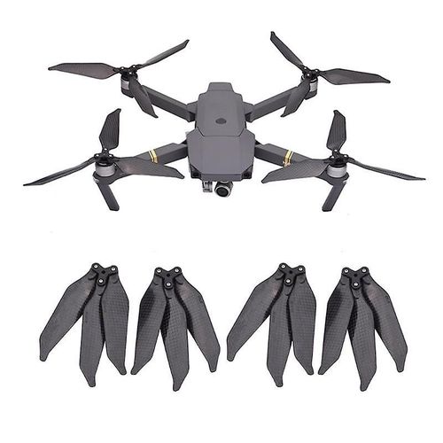 1/2/4 Paire Low Noise Advanced Full Carbon Fiber 8331f 2/3blade Hlices Pliable Cw Ccw Props Pour Dji Mavic Pro/Platinum