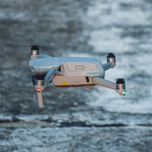 1/2/4 Paires D'hlices De Rechange Pliables  Faible Bruit Pour Dji Mavic Air 2 Drone_Silver Edge_1 Paire