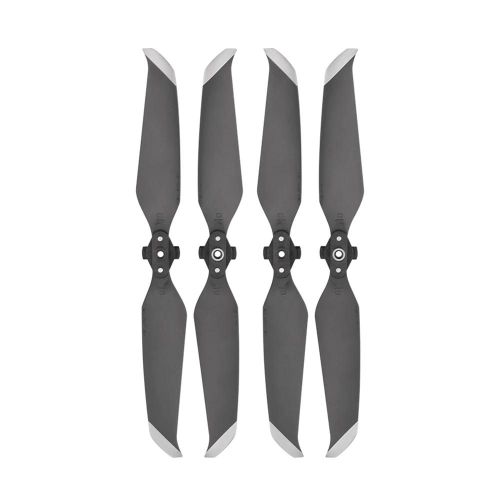 1/2/4 Paires D'hlices De Rechange Pliables  Faible Bruit Pour Dji Mavic Air 2 Drone_Silver Edge_2 Paire