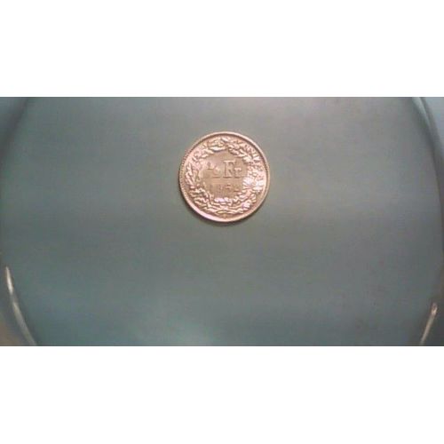 1/2 Franc Suisse Argent 1962 B