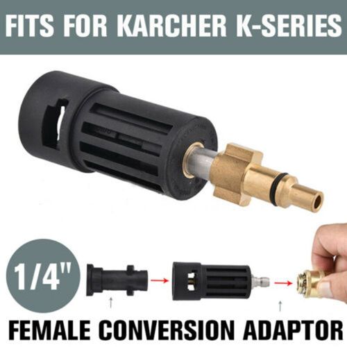 1/4 ''adaptateur de Conversion de nettoyeur haute pression pour Karcher