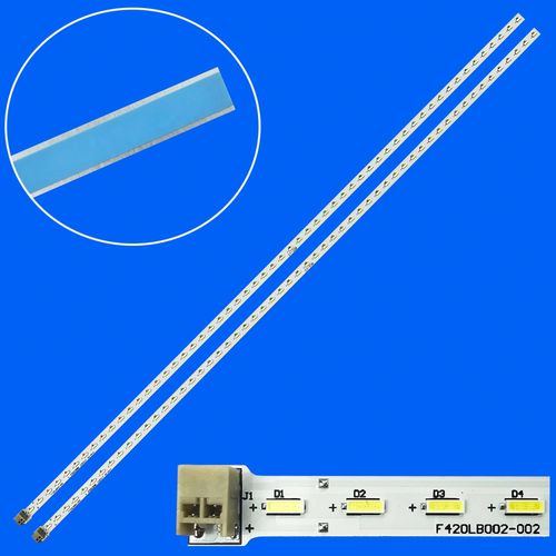 1/5/10 Kit LED Rtro-clairage bande Pour KDL-42EX440 KDL-42EX443 KDL-42EX441 F420LB002-002 FOXCONN E253117 2 pcs For 1 TV CHINA