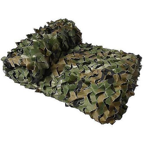1.5mx1m /4mx5m Chasse Militaire Camouflage Net Fort Arme Arme Camouflage Net Camping Auvent Tente Parasol Auvent