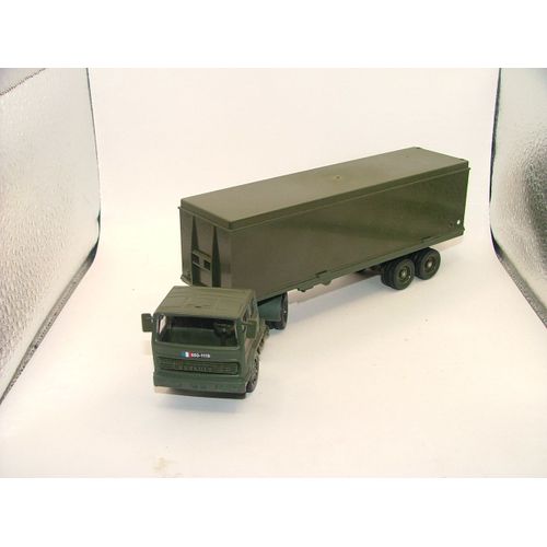 1/64 - Solido Militaire Camion Semi-Remorque De L'Arme Franaise Renault G260