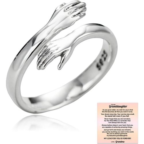1 Bague Clin, Bague Rglable, Argent Sterling 925, Bracelet Romantique, Bague Ouverte Pour Femmes Et Filles[X3036]