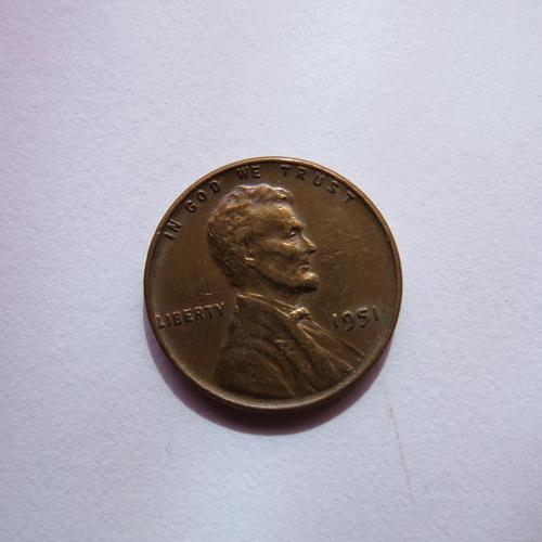 1 Cent Lincoln Wheat Penny Usa 1951 Usa_11