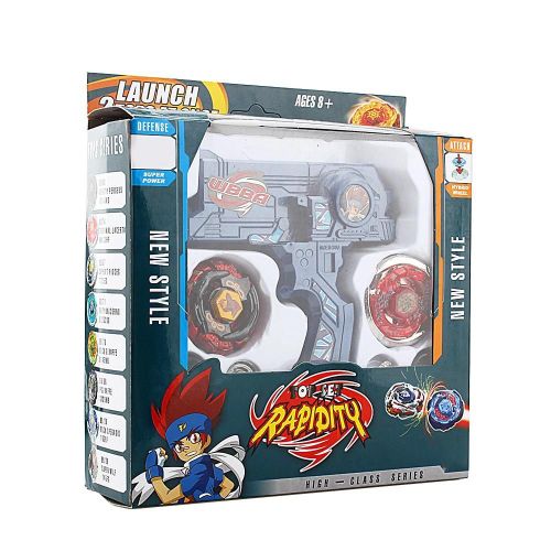 1 ensemble Beyblade w / lanceur mtal fusion rotation rapidit combat matres jouet cadeau