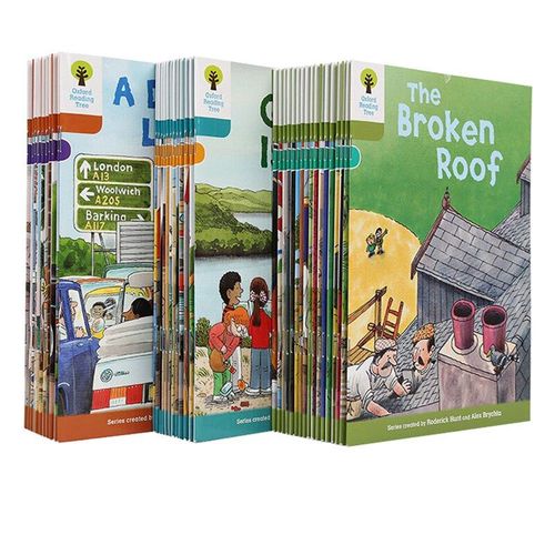 1 Ensemble De 10 Livres Alatoires De Niveau 7-9, Oxford Arbre De Lecture Riche Aide Les Enfants  Lire Pinyin Livre D'images D'histoire Anglaise