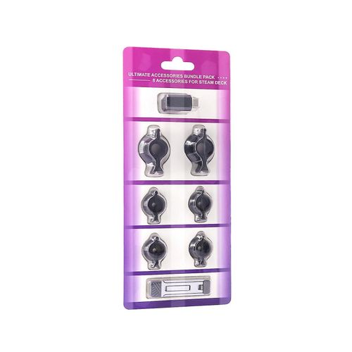 1 Ensemble De Capuchons De Fixation  Bascule Installation Facile Avec Support Arrire Rsistant Aux Rayures Protecteur Joystick Rc Bton Lock Capuchons De Protection Pour Steam Deck