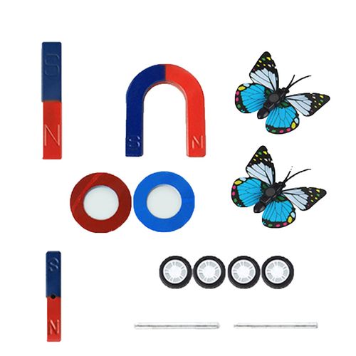 1 Ensemble Magnet Experiment Tool U En Forme De Tt Pench Barre Compacte Anneau Fer  Cheval Aimants Physique De Base Aide Outil Pour Enfants Kaesi