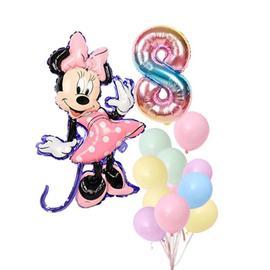 1 Ensemble Mickey Minnie Feuille Ballons Souris Bebe Douche Garcon Fille Joyeux Anniversaire Fete Decorations Enfants Cadeau Ballon Gonflable 1 Set Rakuten