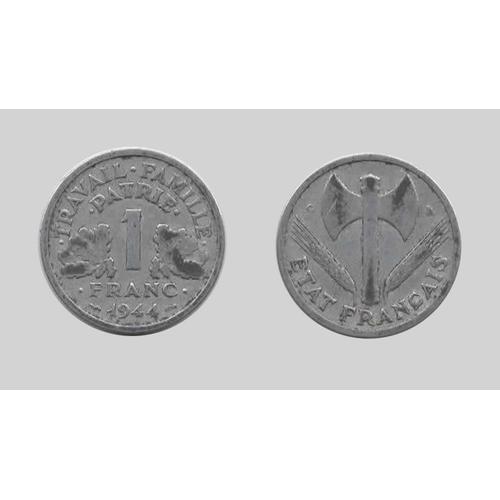 1 Francs Bazor 1944 Petit C