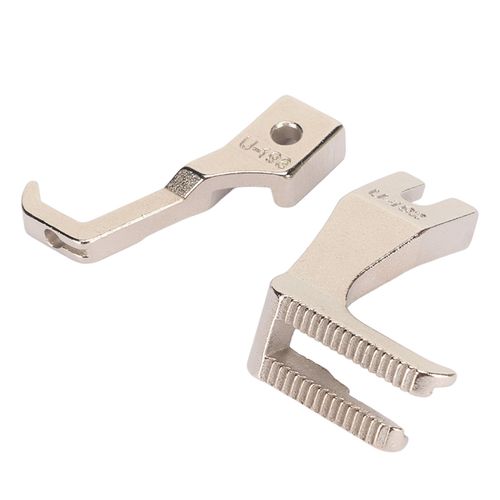 1 Jeu De Pieds Passepoiles Decoupes Antirouille En Acier, Installation Facile, Remplacement De Pied De Machine A Coudre Pour Usage Industriel