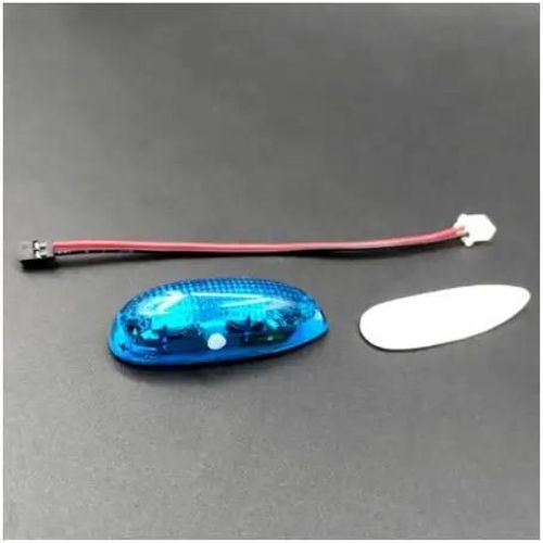 1 LED bleue - Enquter de navigation sans fil 1S aste, 4 modes, Lumires LED pour avion RC, Avion de loisir, Importateur, Voiture, Bateau, Pice de jouet ZMR