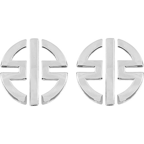 1 Pair Silver - Badge Emblme 3d Pour Moto Kawasaki Ninja Z800 Z250 Z1000 Z400 Zx9r Z400 Zx6r H2r Z650, Autocollant Pour Roue De Rservoir (Couleur : 1 Pair Silver)