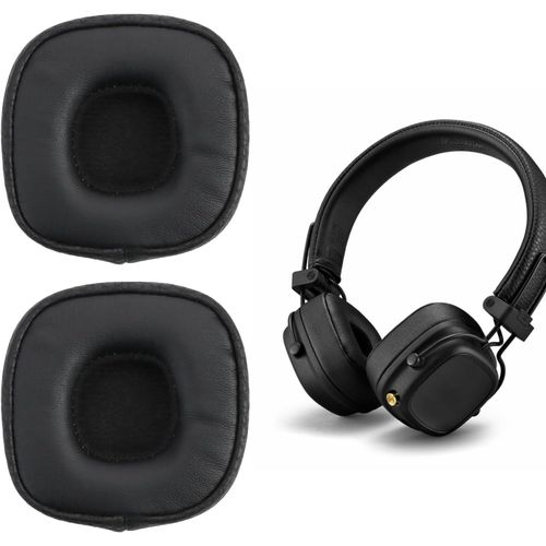1 Paire Coussinets De Rechange Pour Marshall Major Iii, Remplacement Coussins D'Oreille Oreillettes Mousse  Mmoire, Housse Casque Mousse D'Isolement De Bruit Pour Marshall Blueto[ECO5242199]