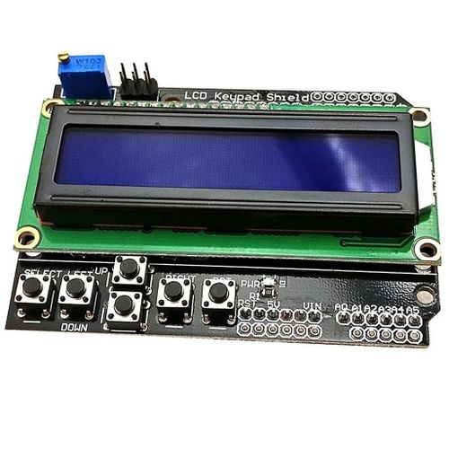 1 Pc 16x2 Character LCD Display Module LCD Keypad Shield Blue Backlight