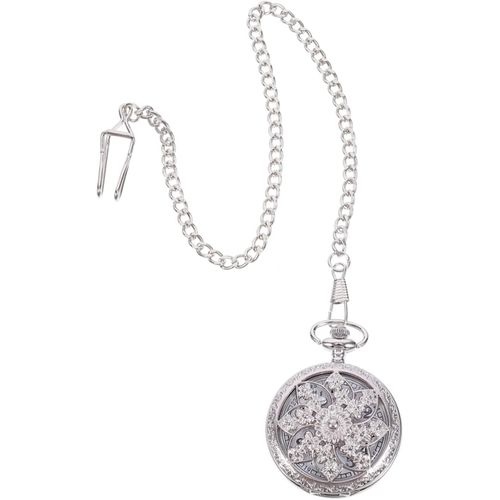 1 Pc Montre De Poche Pendentifs Pour Hommes Montres De Poche Pour Hommes Montres De Tournesol Montre Minimaliste Montre Gousset Ancienne Montres De Poche Tournesol Quartz Silver