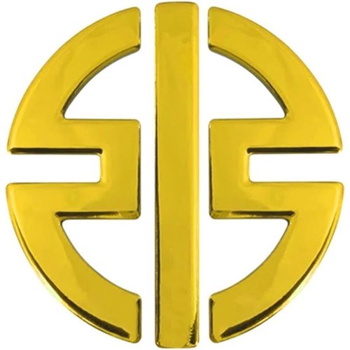 1 Piece Gold - Badge Emblme 3d Pour Moto Kawasaki Ninja Z800 Z250 Z1000 Z400 Zx9r Z400 Zx6r H2r Z650, Autocollant Pour Roue De Rservoir (Couleur : 1 Piece Gold)