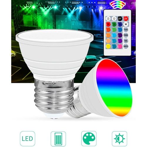 1 Pice Intelligente Ampoule Led Dimmable Rvb Couleur Changeante Aucun Hub Requis L'atmosphre Ampoules Led Ampoule Led Pour Chambres Salons