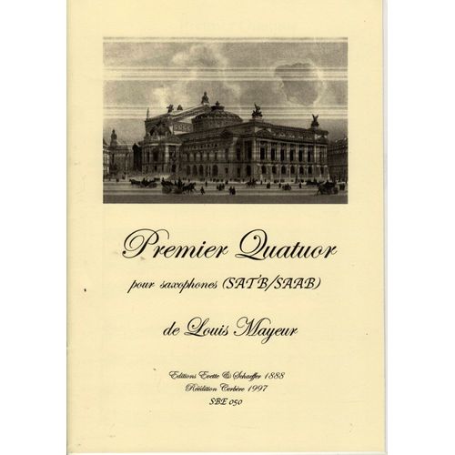 1 Quatuor De Louis Mayeur