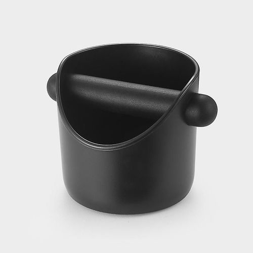 1 rcipient  marc de caf, bac  marc de caf expresso en plastique avec barre de frappe amovible et base antidrapante, accessoire pour machines  caf, 11 x 10,5 cm