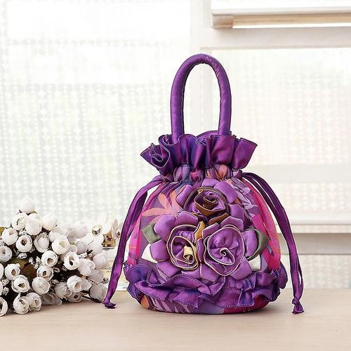1 Sac  Main, Sac De Rangement, Sac Hobo, Sacs De Soire Pour Femmes, Sacs  Main, Sac Fourre-Tout De Soire, Sac De Soire En Forme De Fleur, Sac Seau De Modlisation