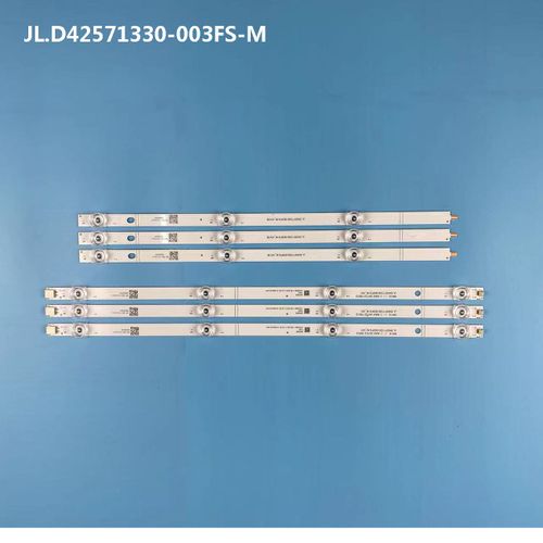 1 set Bande de rtroclairage LED Hisense, 43A6GSM, EE, H43BE7000, H43B7100, H43B7100UK, HL 43J802, SVH425A05, H43B7120 JL.D42571330-003FS-M-V01 