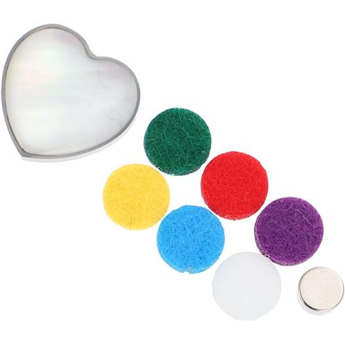 1 Set Masque Boucle Magntique Diffuseur D'huile Essentielle En Acier Inoxydable Diffuseur D'arme Masque Clips Clips Diffuseur D'arme Clips Diffuseur De Parfum Masque