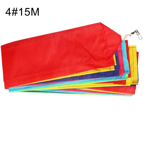 10/15/30m Arc-En-Ciel Couleur Blocage Longue Ligne De Queue De Cerf-Volant Sports De Plein Air Accessory_4#
