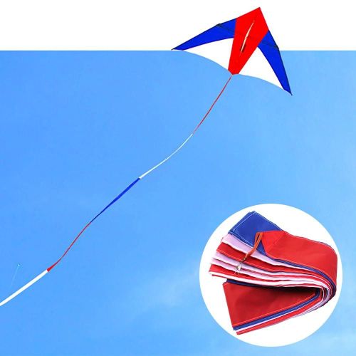 10/15/30m Arc-En-Ciel Couleur Blocage Longue Ligne De Queue De Cerf-Volant Sports De Plein Air Accessory_7#