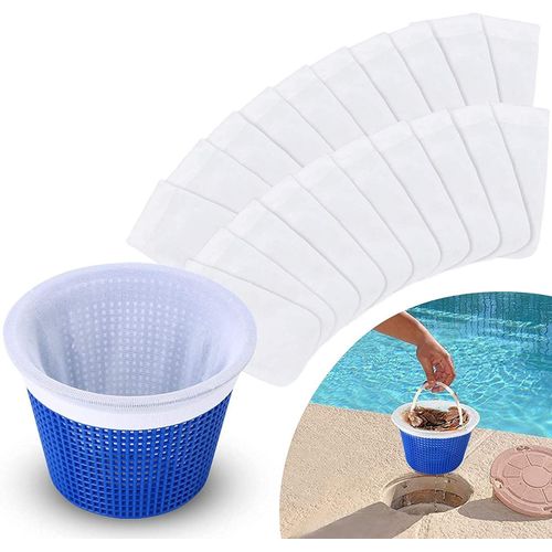10/20/30 Paquet de chaussettes pour skimmer de piscine Parfaites pour les filtres, paniers et