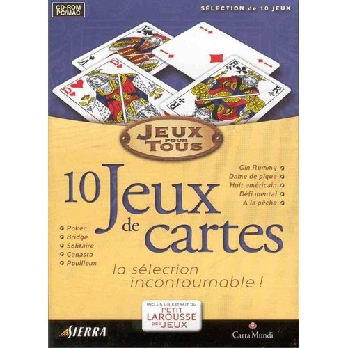 10 Jeux De Cartes PC Jeux Vidéo Rakuten